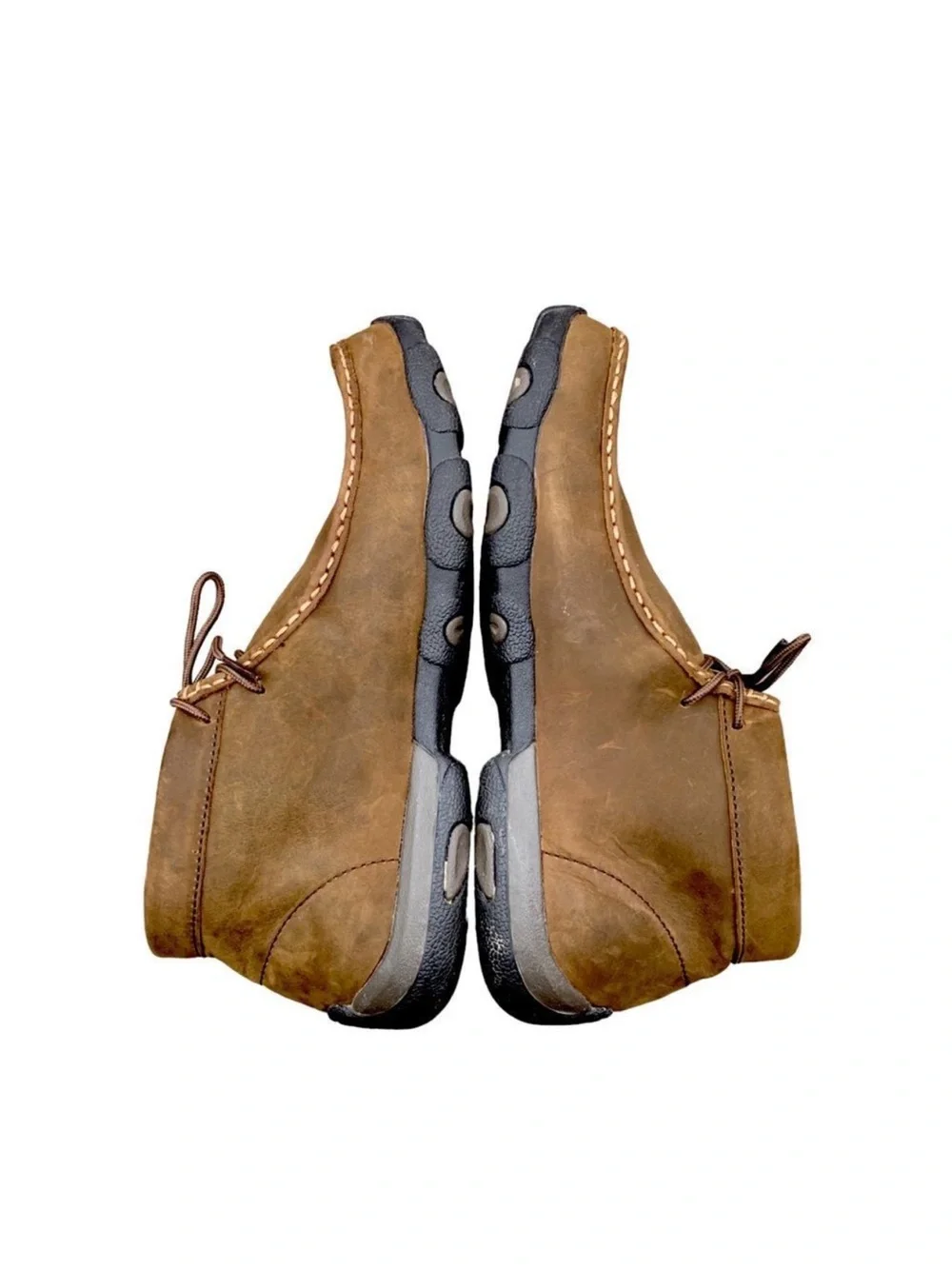 Men's Twisted X Suede Leather Work Driving Chukka Moccasin Boots